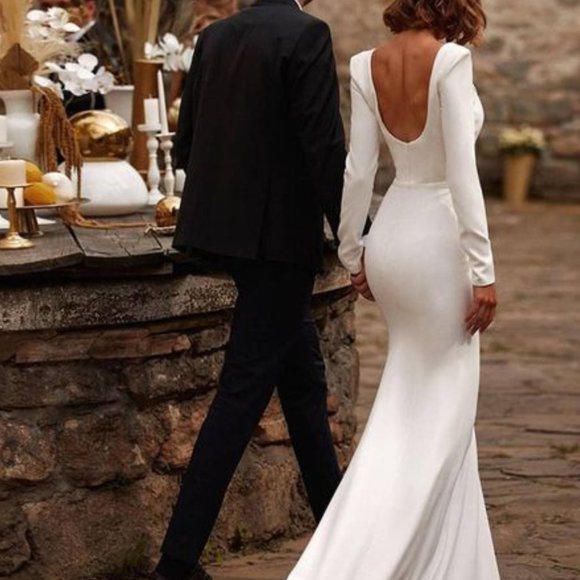 Dresses & Skirts - Wedding Dress Long Sleeves